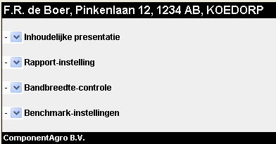 2011.08 Rapport instelling in 4 blokken