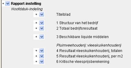 2011.08 Rapport keuze hoofdstukken
