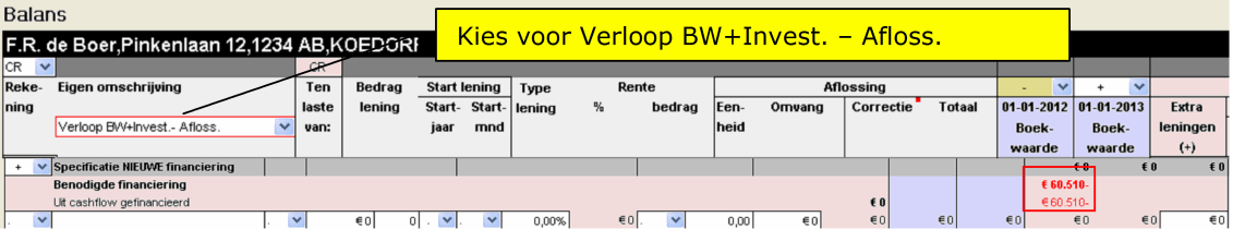 2013.02 Resultaat bekijken bij pasiva