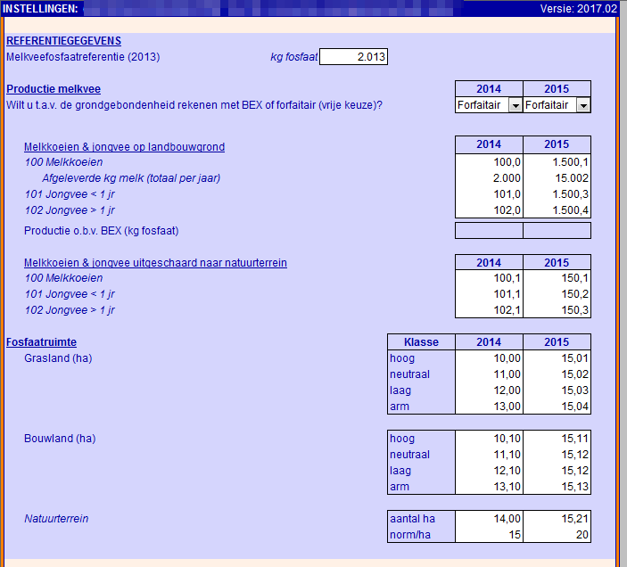 2017.03 Invoer referentiegegevens