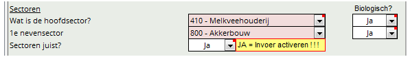 2017.14 Invoer biologisch per sector