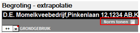 2017_10 Extrapolatie normen tonen