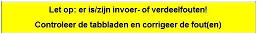 2017_10 V en W Verdeelfouten melding op instellingenblad