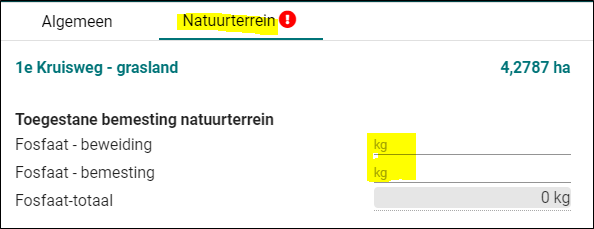 2022.03 CheckAgro natuurterrein invoer