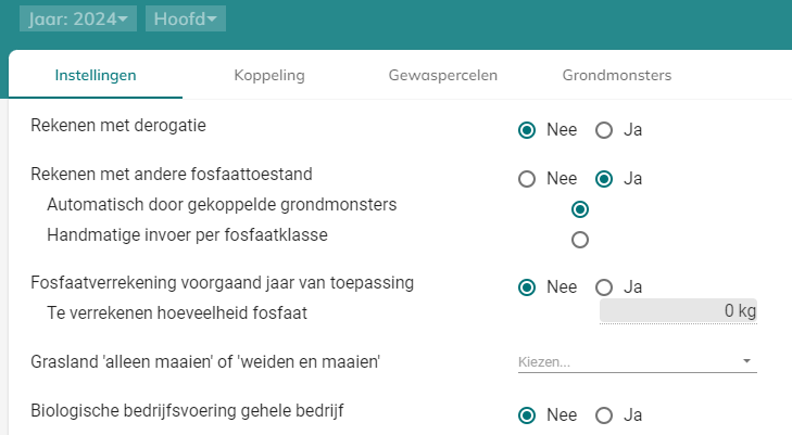 2023.10 CheckAgro - perceelinvoer instellingen