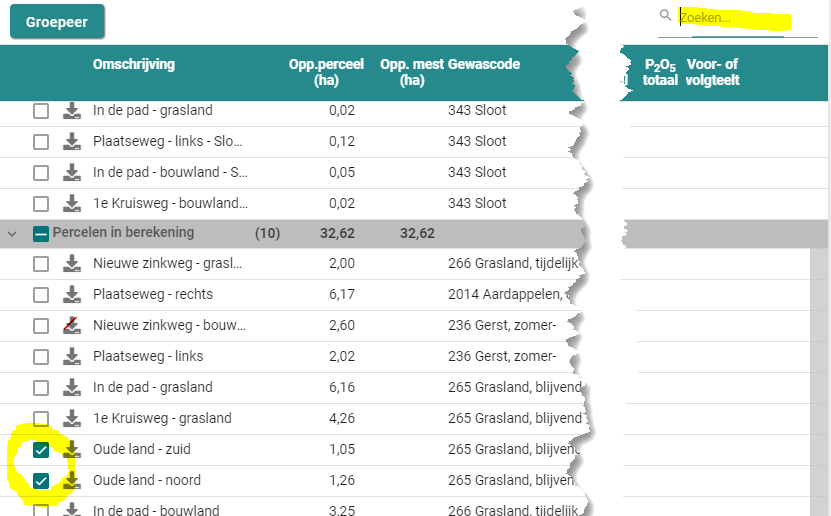 2023.11 CheckAgro - multi-edit, zoeken opheffen