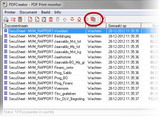 PDF Creator alles samenvoegen